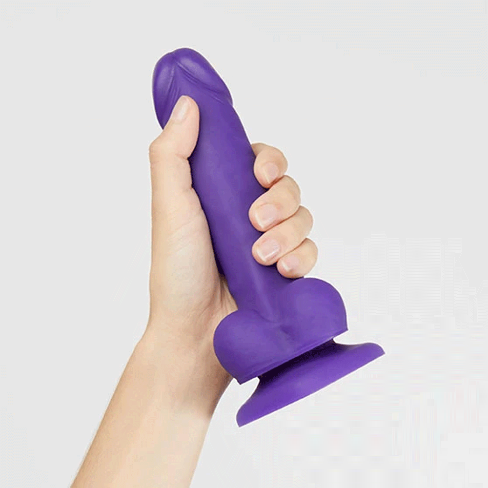 Strap On Me Soft Realistic Dildo XL - Purple