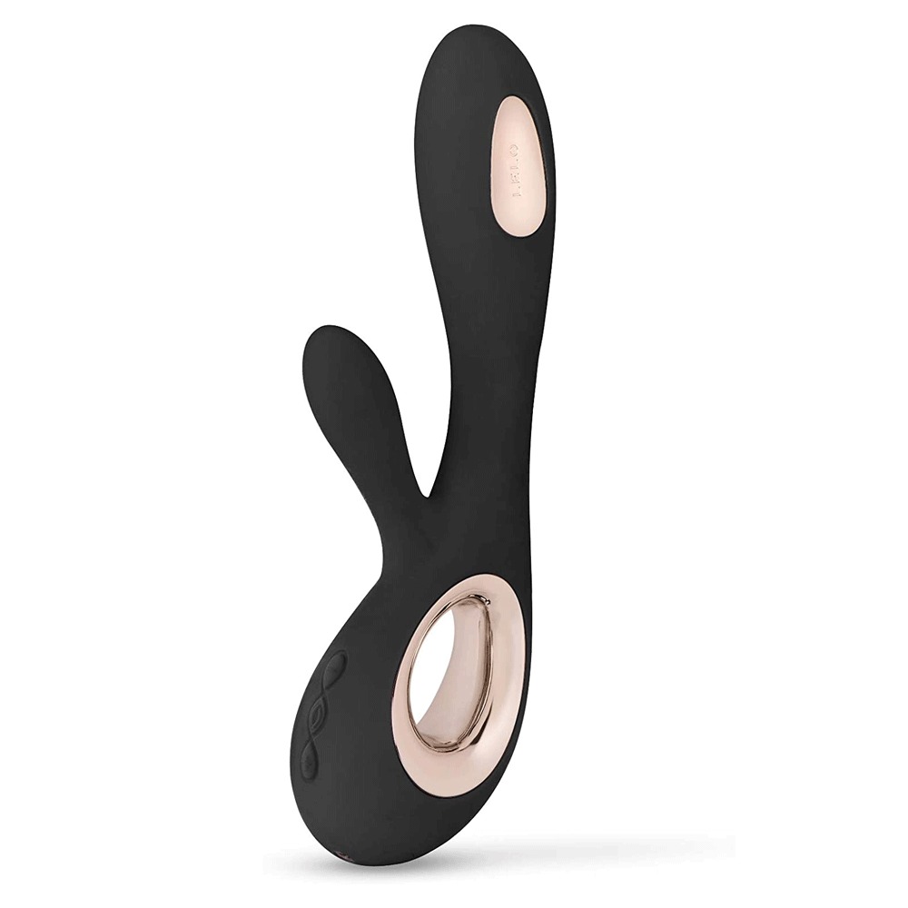 Lelo Soraya Wave Rabbit Vibrator - Black