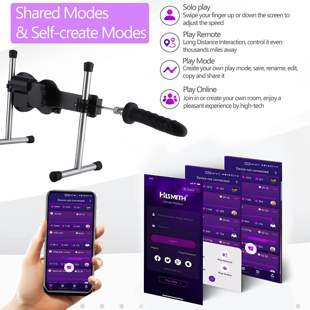 HISMITH MINI SEX MACHINE - APP CONTROL
