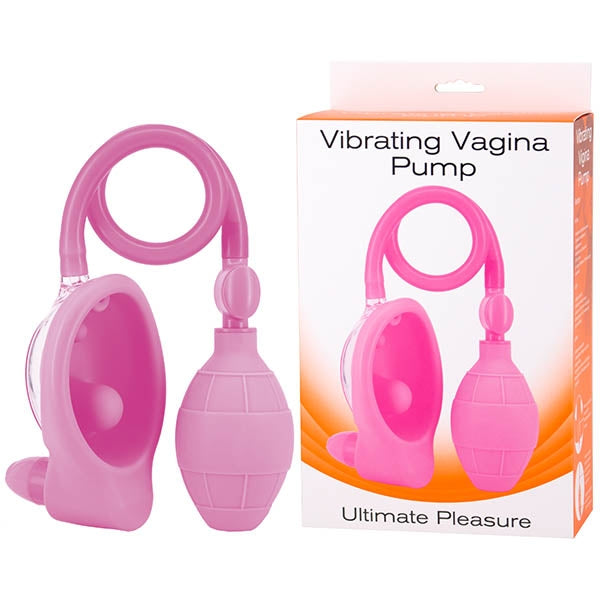 Seven Creations Vibrating Vagina Pump Pink\