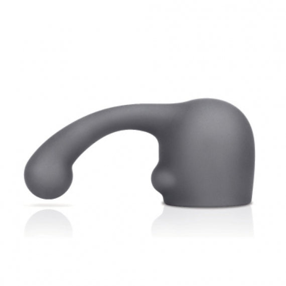 Le Wand Original Curve Weighted Silicone Wand Attachment - Grey