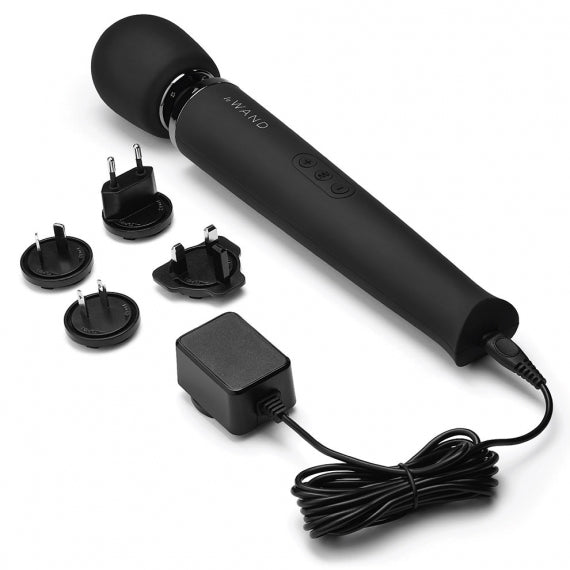 Le Wand Original Rechargeable Wand Massager - Black