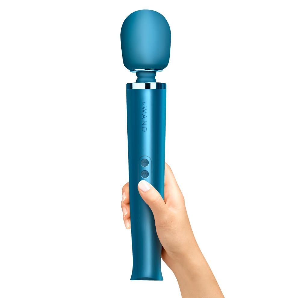 Le Wand Original Rechargeable Wand Massager - Pacific Blue