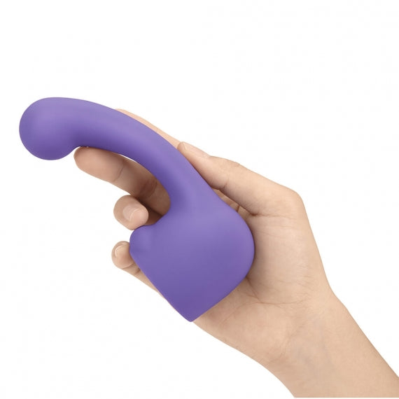 Le Wand Petite Curve Weighted Silicone Wand Attachment - Violet