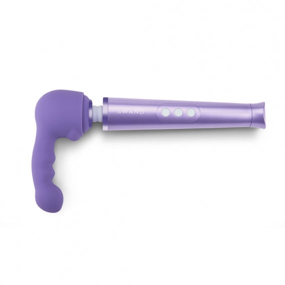Le Wand Petite Ripple Weighted Silicone Wand Attachment - Violet