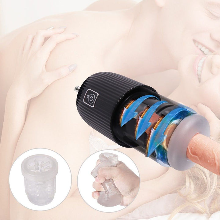 HiSmith Rotating Male Masturbation Cup For Premium Sex Machine