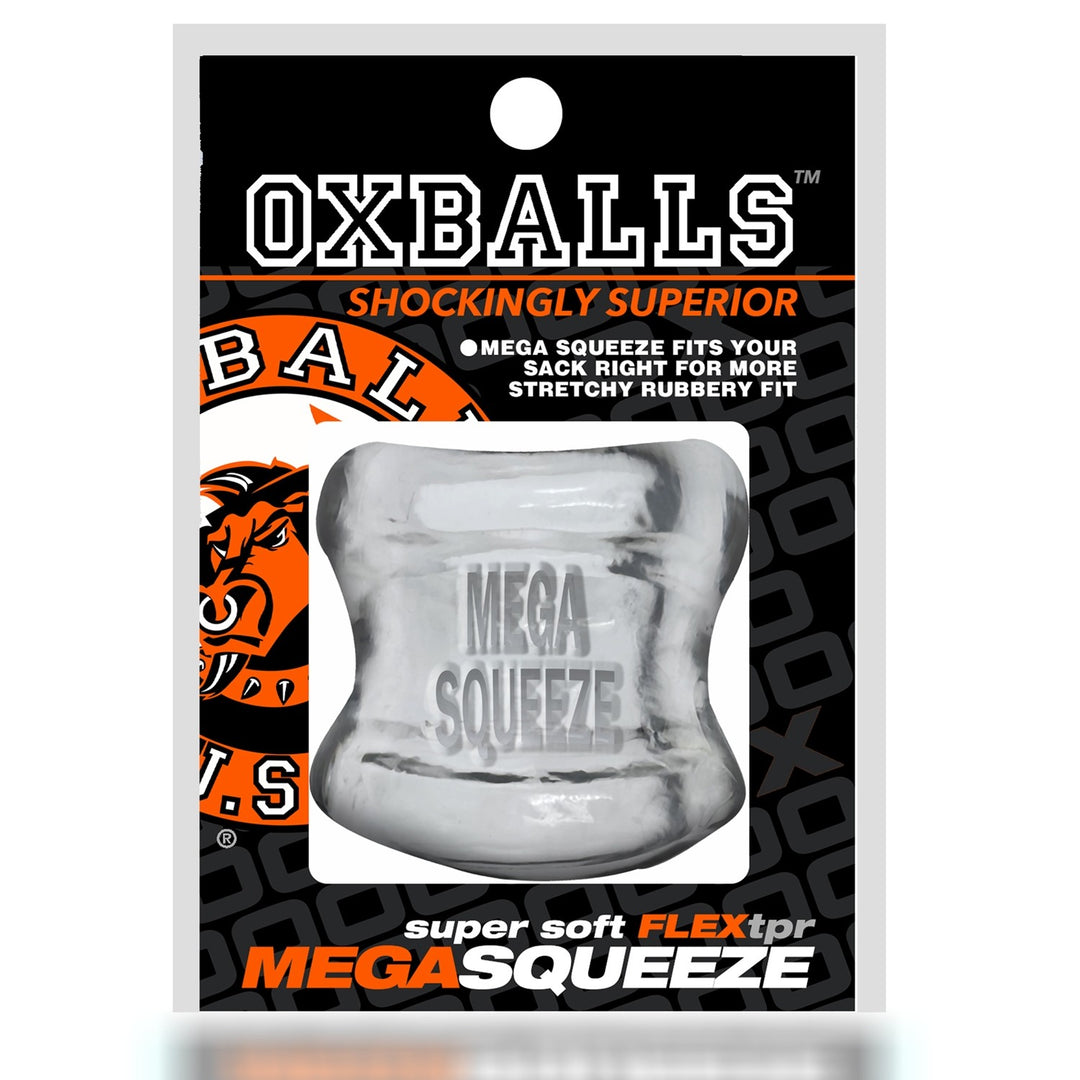 Oxballs Mega Squeeze Ball Stretcher - Clear