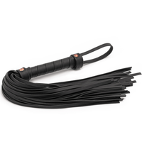 NS Novelties Bondage Couture Flogger - Black