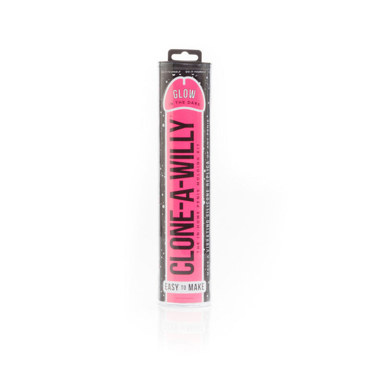 Clone A Willy Kit Vibrating Glow In The Dark Pink