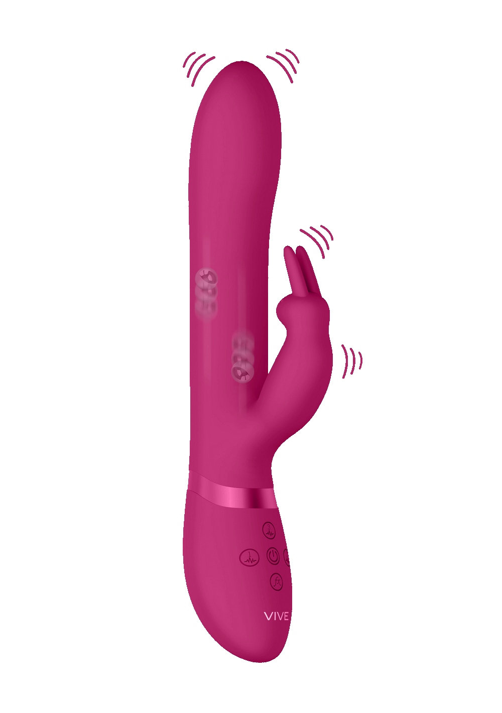 Shots Vive Amoris Rabbit Vibrator - Pink