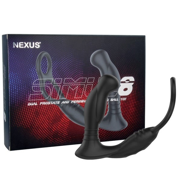 Nexus Simul8 Vibrating Prostate Massager + Cock Ring 