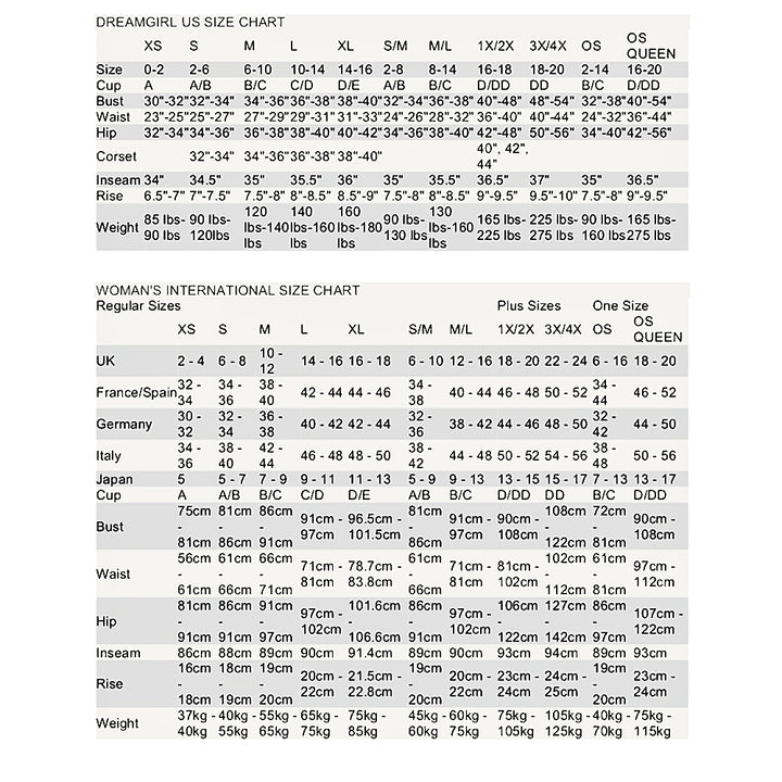 Dreamgirl Lingerie Harem Slave 9320