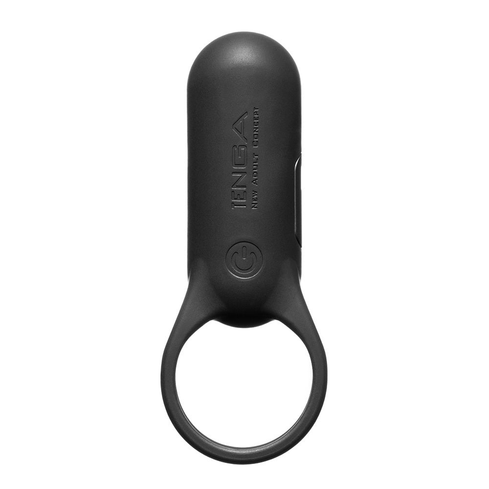 Tenga SVR Plus Vibrating Cock Ring - Black