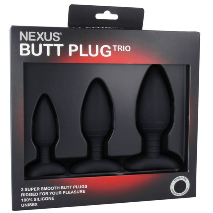 Nexus Butt Plug Trio Anal Training Kit