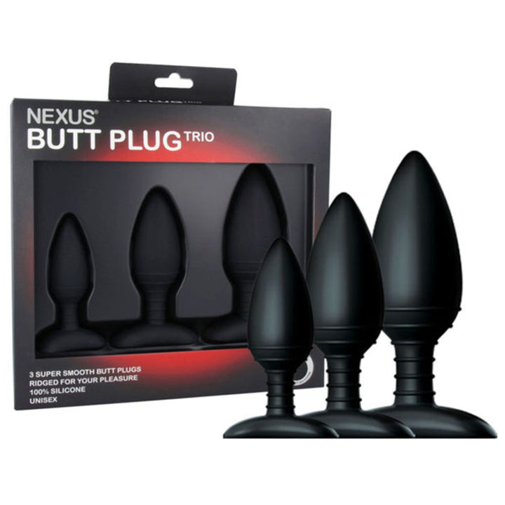 Nexus Butt Plug Trio Anal Training Kit