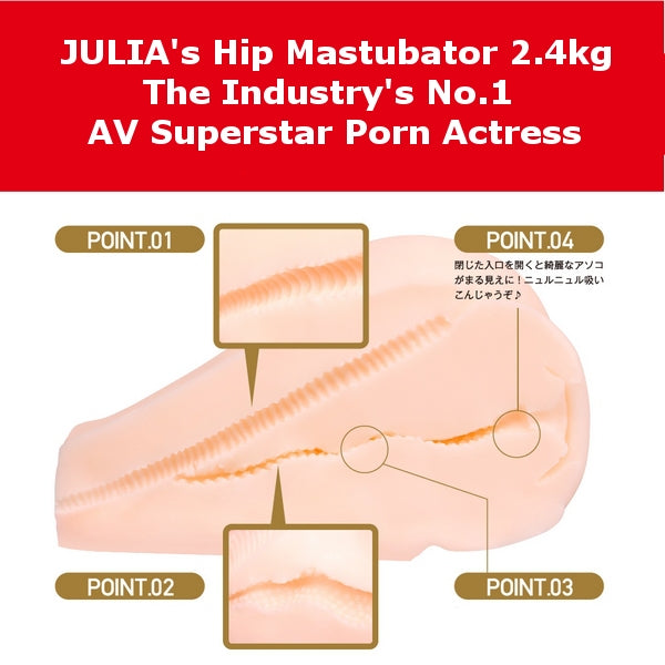 EXE Julia's Hip JAV Superstar Male Masturbator 