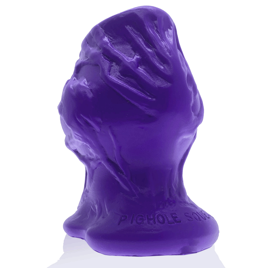 Oxballs Pighole Squeal FF Hollow Plug - Eggplant