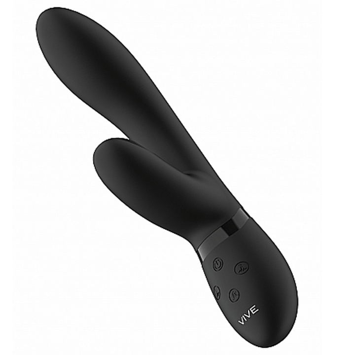 Shots Vive Kyra Pulse Clitoral Rabbit Vibrator - Black