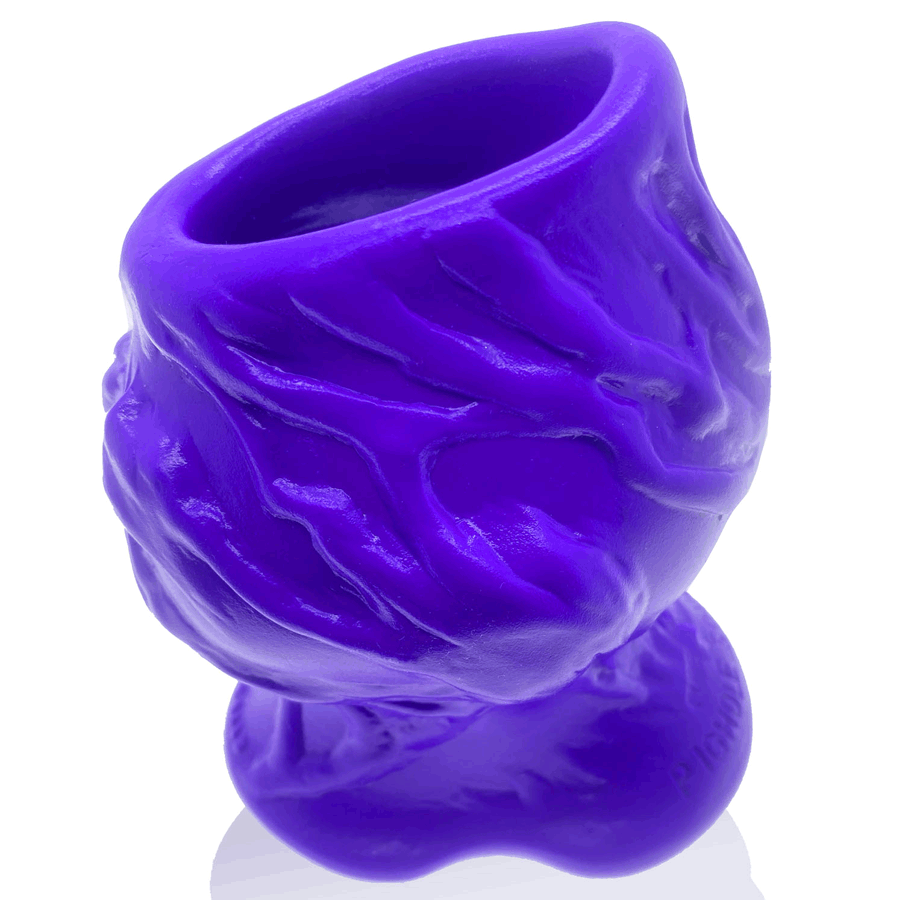 Oxballs Pighole Squeal FF Hollow Plug - Eggplant