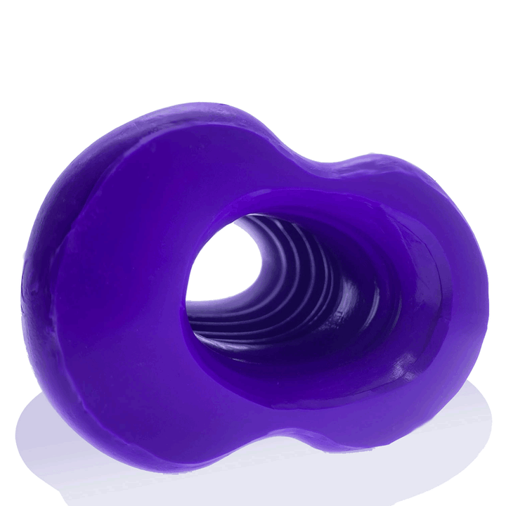 Oxballs Pighole Squeal FF Hollow Plug - Eggplant