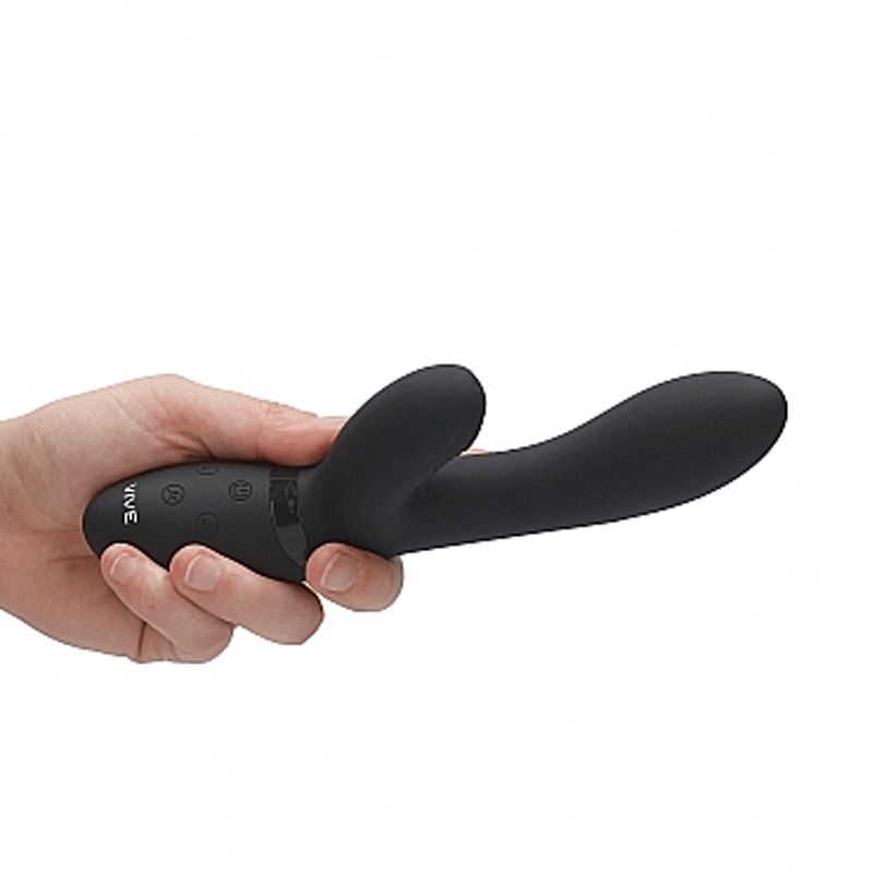 Shots Vive Kyra Pulse Clitoral Rabbit Vibrator - Black
