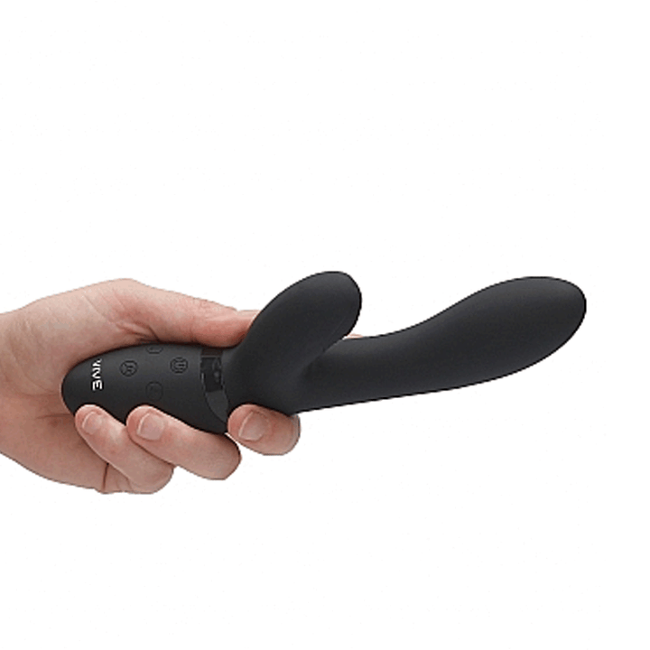 Shots Vive Kyra Pulse Clitoral Rabbit Vibrator - Black