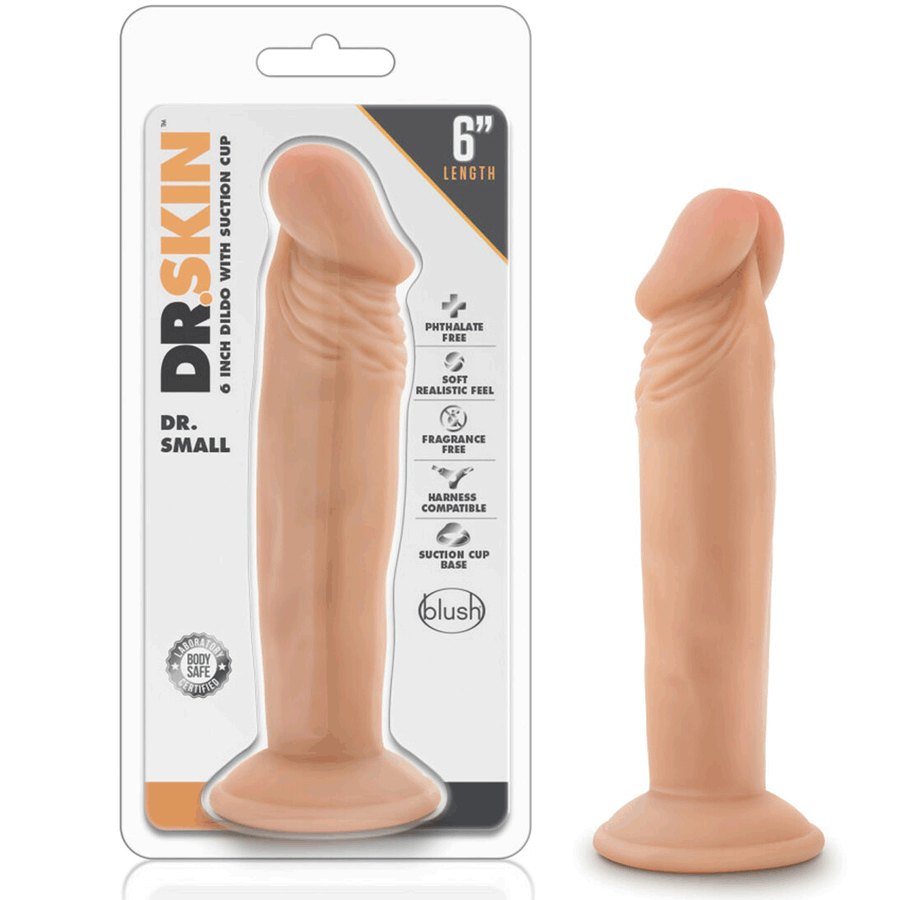 Blush Dr. Skin Dr. Small 6" Cock