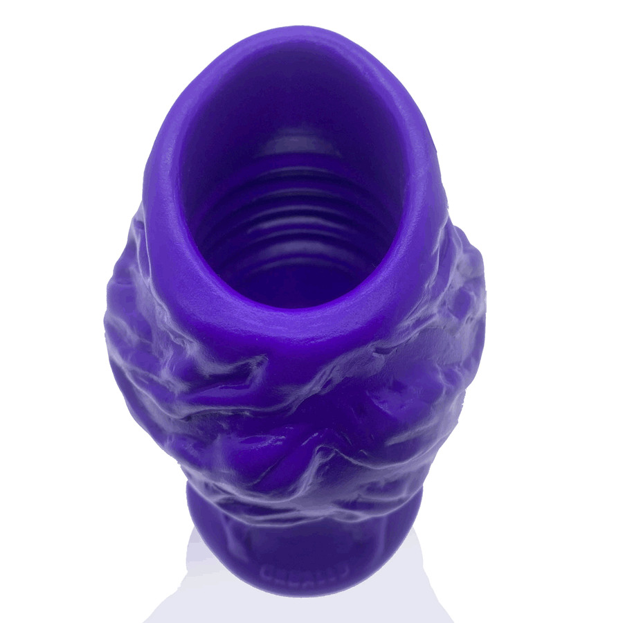 Oxballs Pighole Squeal FF Hollow Plug - Eggplant