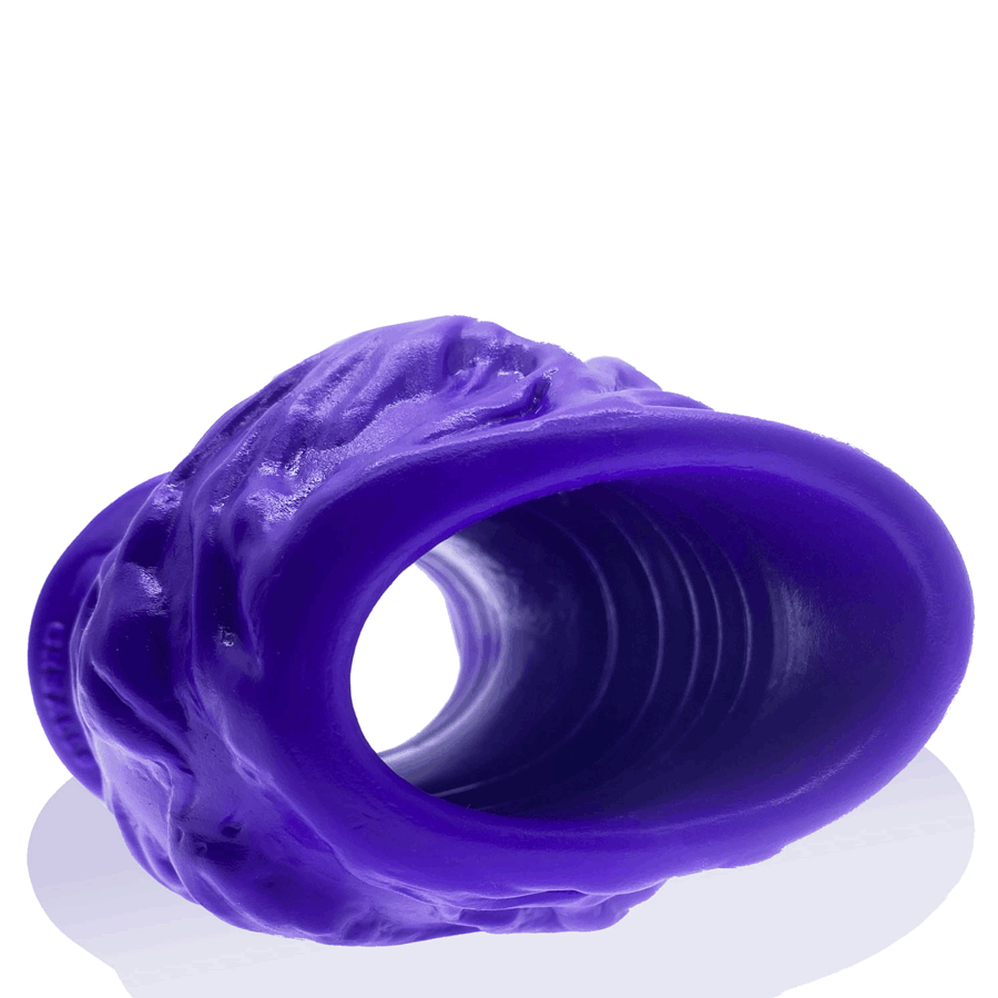 Oxballs Pighole Squeal FF Hollow Plug - Eggplant
