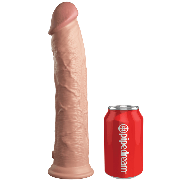 Pipedream King Cock Elite 11 Inch Silicone Dual Density Cock - Light