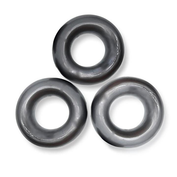 Oxballs Fat Willy Rings 3 Pack Jumbo C Rings - Steel