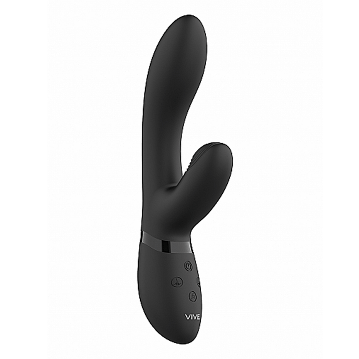 Shots Vive Kyra Pulse Clitoral Rabbit Vibrator - Black
