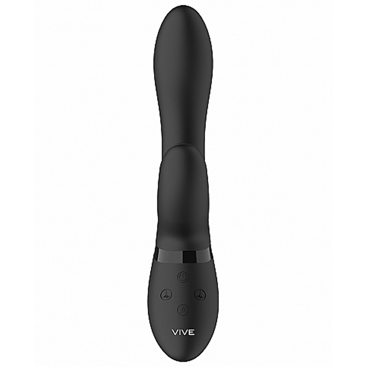 Shots Vive Kyra Pulse Clitoral Rabbit Vibrator - Black