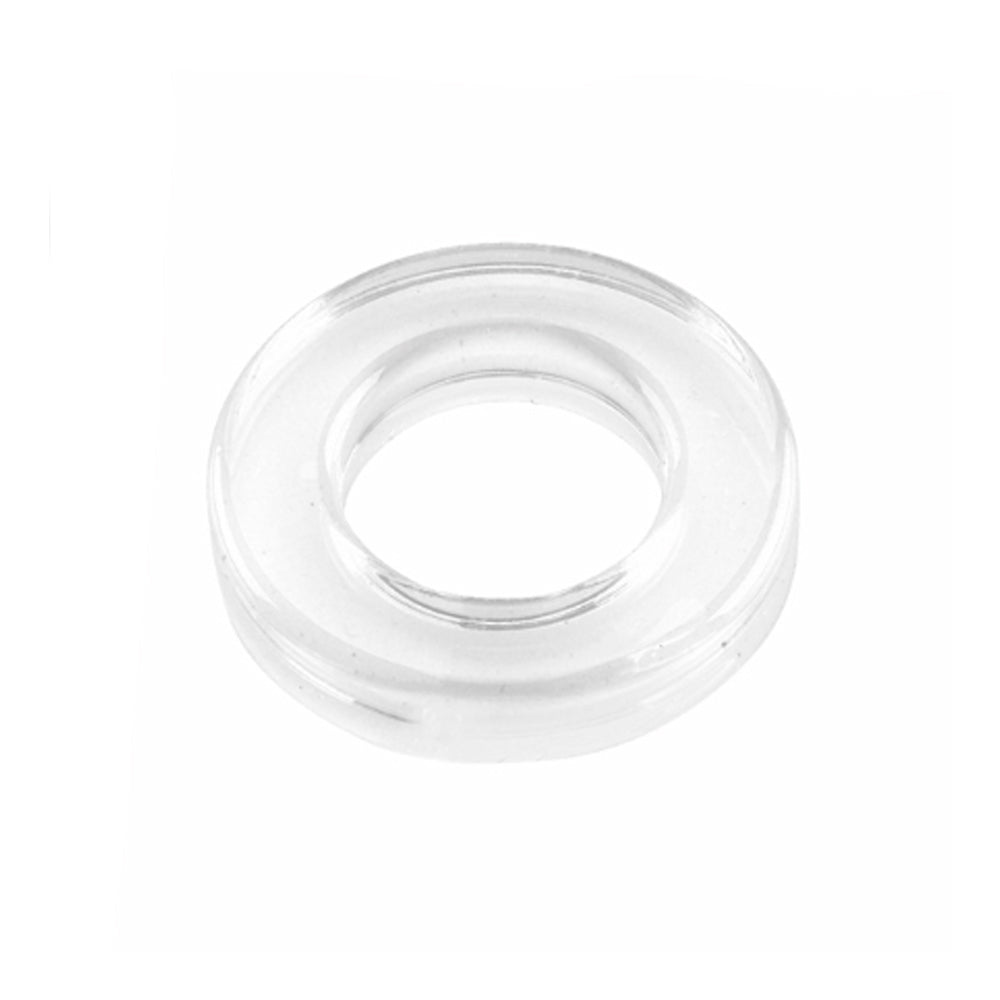 Spartacus Elastomer Cock Ring Metro Fit - Clear