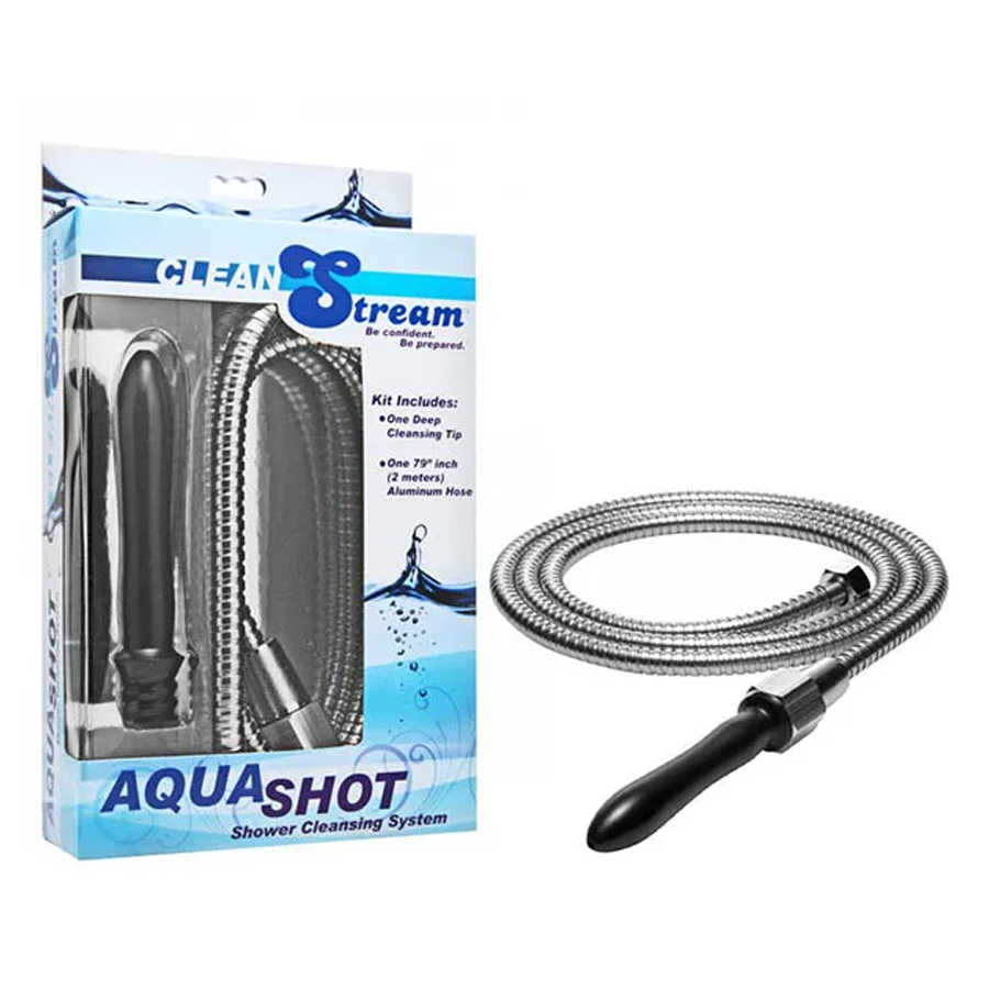 XR Brands Clean Stream Aqua Shot Shower Douche