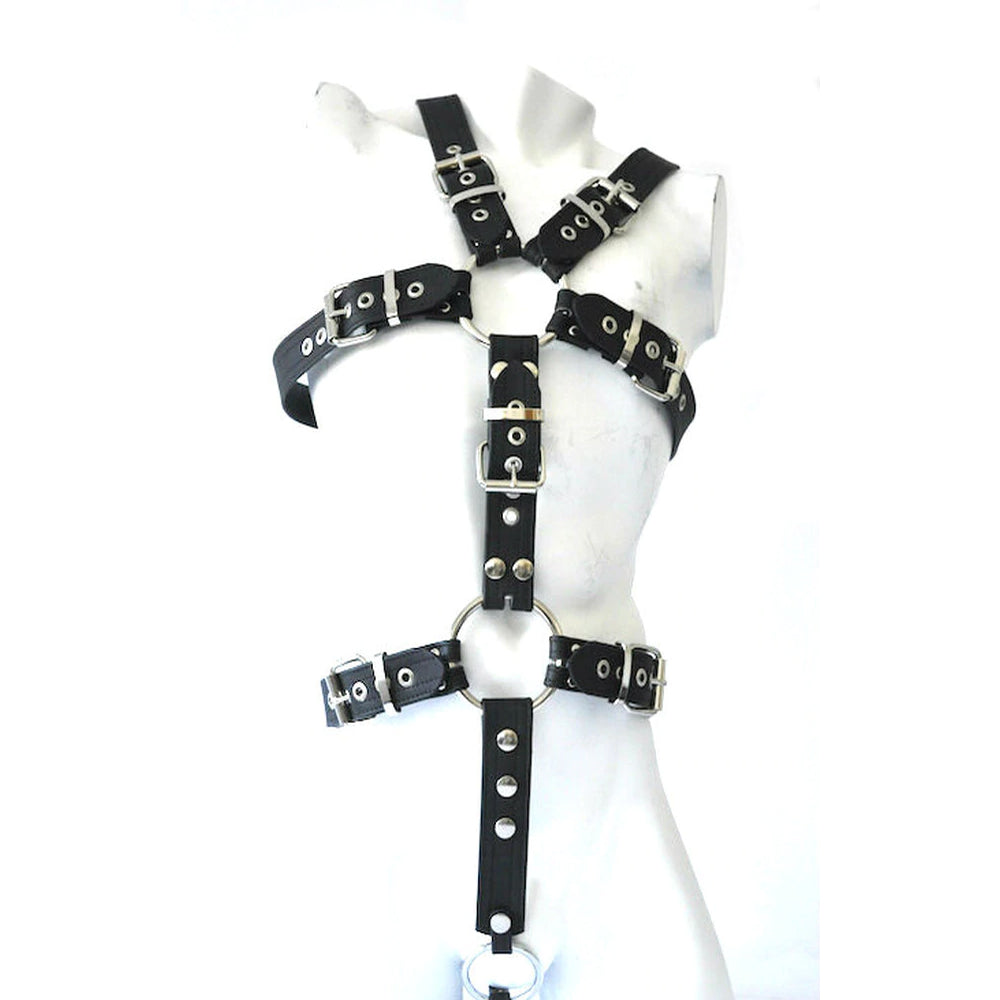 S(A)X Leather Full Body Harness Nappa