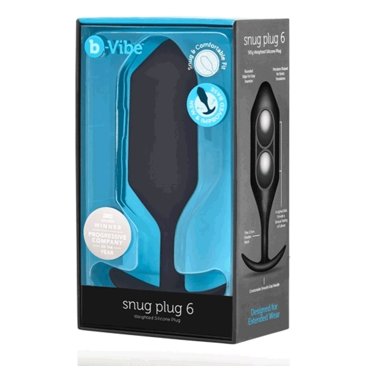 b-Vibe Snug Plug 6 - Black