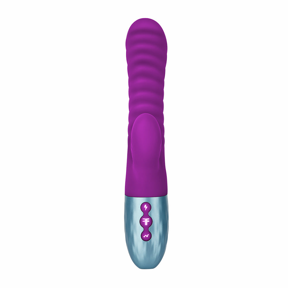 FemmeFunn Delola Purple Rechargeable Rabbit Vibrator