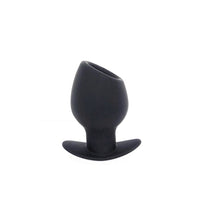 Brutus Chalice Silicone Tunnel Butt Plug M - Black