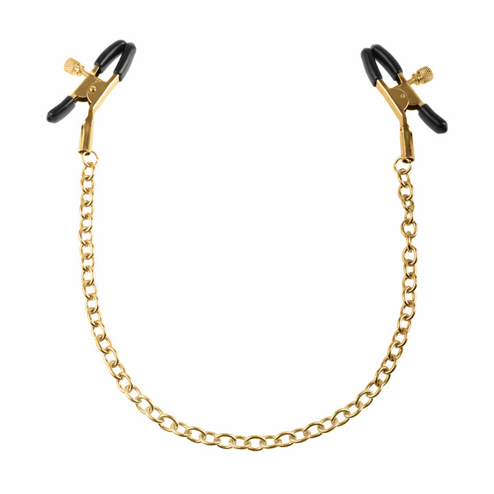Pipedream Fetish Fantasy Gold Chain Nipple Clamps