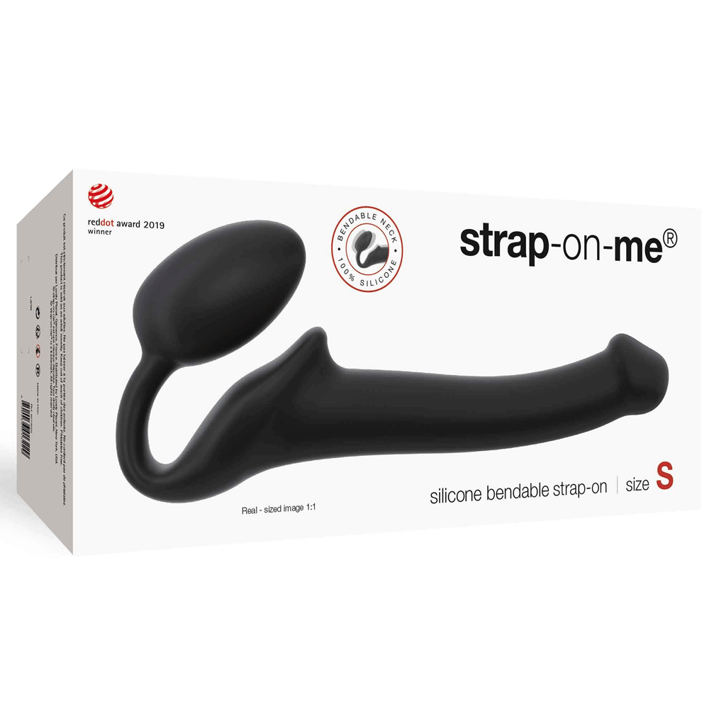 Strap On Me Strapless Bendable Black - Small
