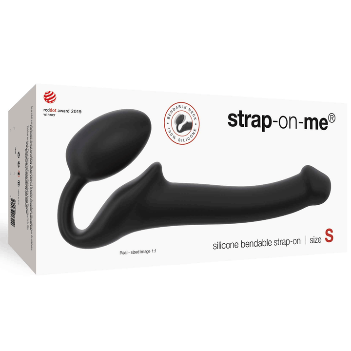 Strap On Me Strapless Bendable Black - Small